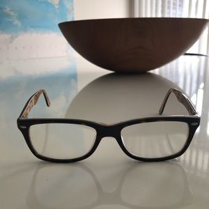 Ray Ban Frames Only, Tortoiseshell unique inside pattern